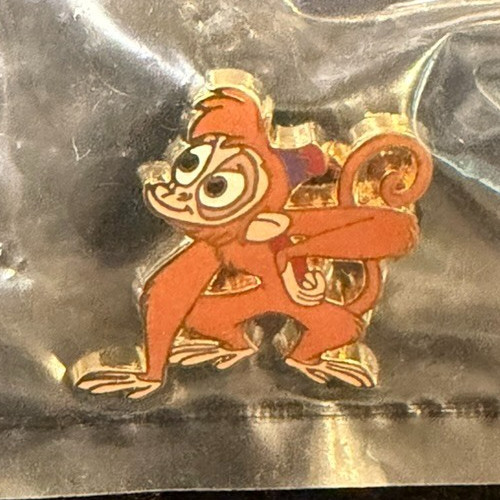Disney WDW 2004 Abu Lanyard Series 2 Pin Aladdin Cast Trade Rare Sealed