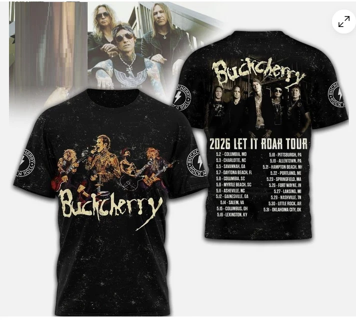 Buckcherry T Shirt for sale - eBay