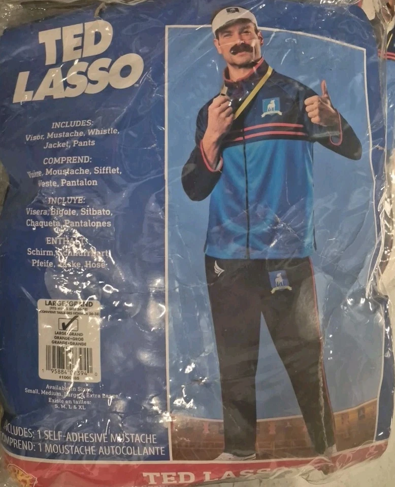 Traje de chándal completo Rubies ed Lazo adulto - Grande FALTA BIGOTE Foto 3 de 4