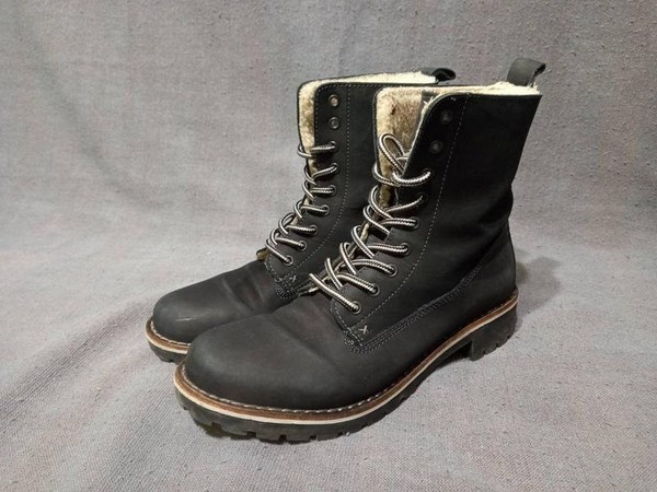 Women NOIZ Boots Grey Nubuck 38