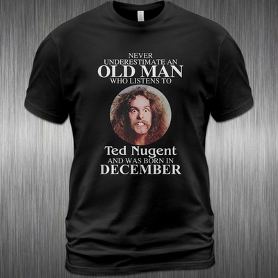 Ted Nugent Cat Scratch Fever Tee Black Unisex  shirt F023