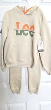 NWT Lee Boy's 3-PC SET T-shirt, Hoodie and Pants Navy blue SZ 5 Years MSRP 64