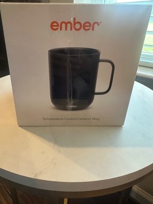 Ember  Temperature Control 10 oz. / 259ml Smart Mug 2 Black NEW SEALED BOX