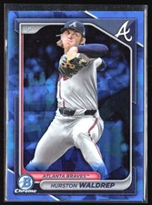 2024 Bowman Chrome Sapphire Edition #BCP-190 Hurston Waldrep Prospects