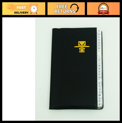 Medium Personal Phone & Address Book 4''x6'' - Contact Organizer, Diary, Planner