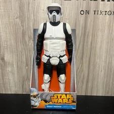 Star Wars SCOUT TROOPER 18 INCH FIGURE Giant 18" Biker Scout Jakks 2014 NEW