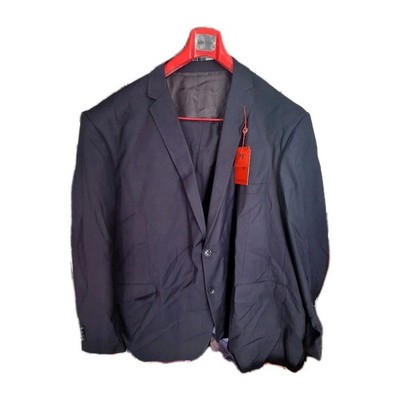 MAZARI Mens 3 PC Suit Navy Paris Model 1500 R68 W66 NWT