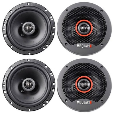 MB Quart 6.5'' Front+Rear Speaker Replacement For 2005 INFINITI M35
