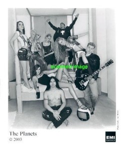 Press Photo: THE PLANETS 8x10 B&W