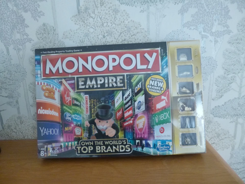 Hasbro Monopoly Empire Board Game Gold Edition Includes New Brands & Tokens BNS - Image 4 of 4