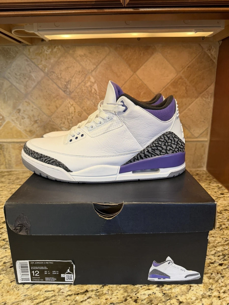 Jordan 3 Retro Mid Dark Iris for Sale - Authenticity Guaranteed - eBay