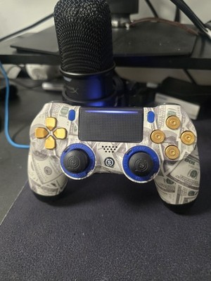 Custom SCUF Infinity4PS Pro - ''Benjamin'' Edition w/ Gold Bullet Mods