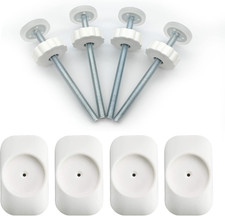Baby Gate Extender Extention-4 Pack M8 8MM M8 Threaded Spindle Rods 12Cm . In