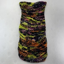 DVF Diane Von Furstenberg Draped 100 Silk Dress Vintage Size 4