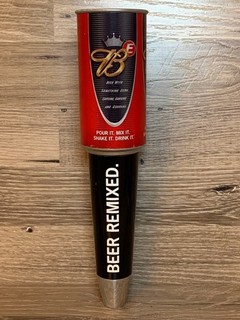 Vintage Budweiser Energy 11" Beer Tap Handle RARE Short Lived (18 mths) RARE