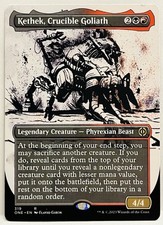 Kethek, Crucible Goliath (Showcase) -#319- Phyrexia: All Will Be One-Regular-NM