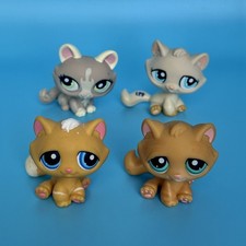 LPS 4 Cat Lot Target Exclusive 300 349 1364 1370 Kitten Littlest Pet Shop