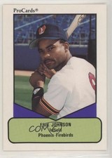 1990 ProCards AAA Future Stars Erik Johnson #45 0q3