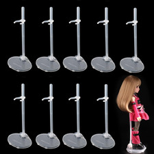 10Pcs Adjustable Doll Stands Display Holders, Action Figure Stand Toy Dolls Acce