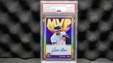 Jim Rice #MVP-JR - 2019 Panini Optic MVP Signatures - Gold /10 PSA/DNA 10 POP 1