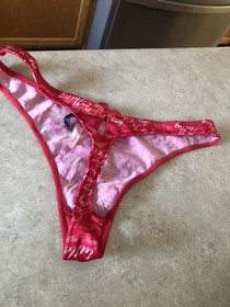 Womens Victorias Secret Sexy Little Things Thong Panties Size L NEW NWOT 2008
