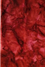 Hand dyed Batik quilt fabric, 2 yds.