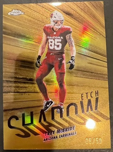 2025 Topps Chrome Trey McBride Base (RAW)