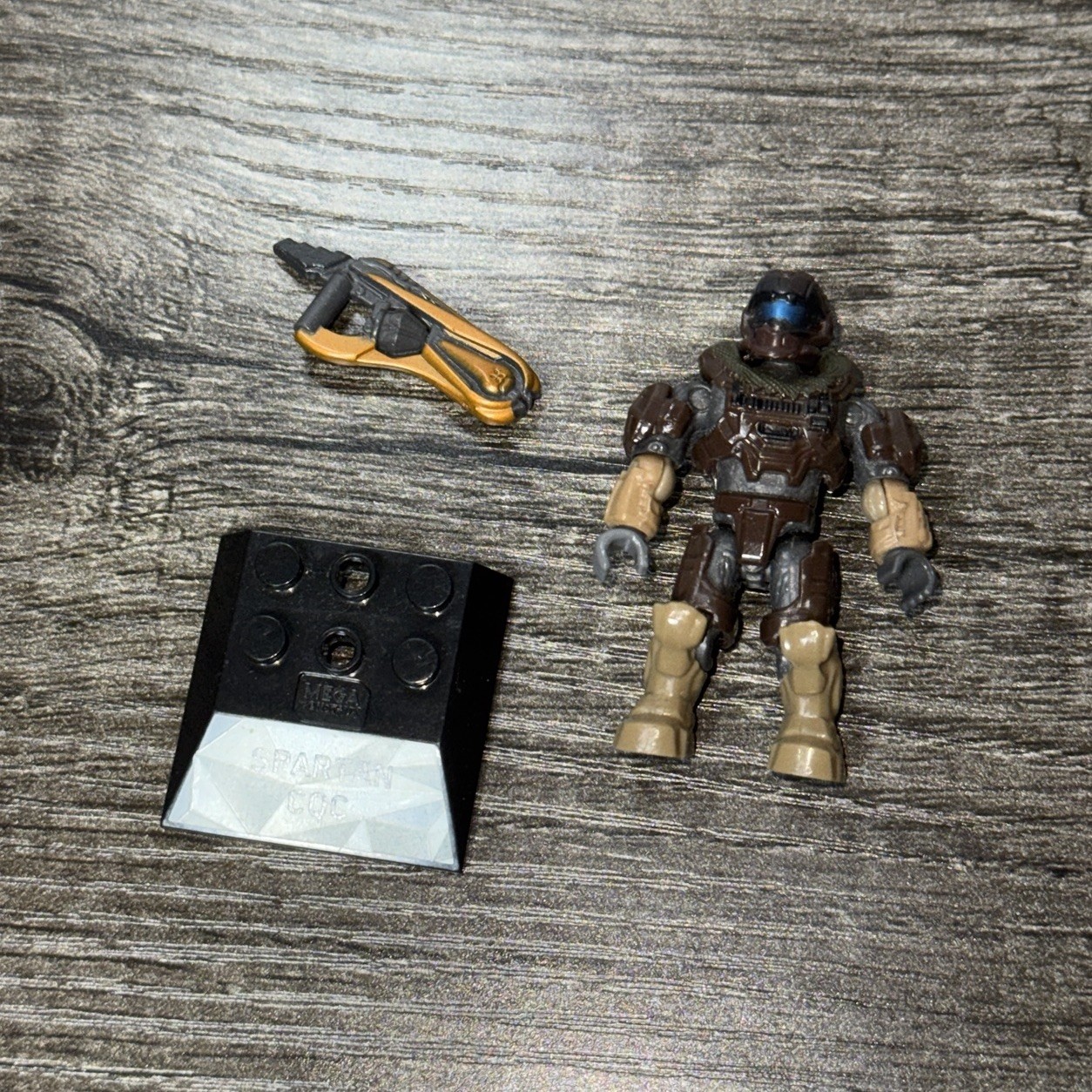 Mega Halo GBL57 Heroes Series 11 Spartan CQC Figure Weapon Stand