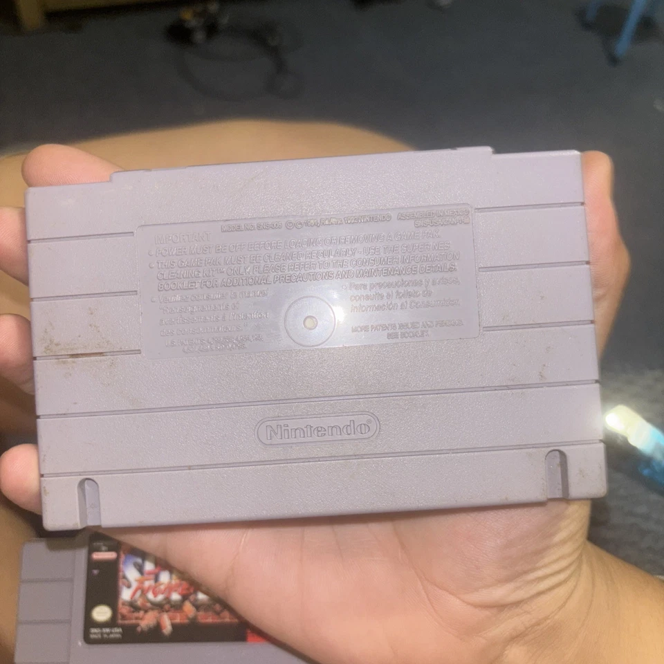 Earthworm Jim 2 (Super Nintendo 1995) SNES  Authentic Cartridge - UnTested - Image 2 of 2