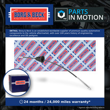 Image of Handbrake Cable Front BKB3127 Borg & Beck Hand Brake Parking 574127 Quality New