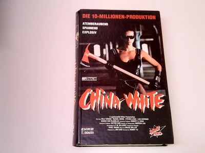 China White 1989 VHS German PAL Splendid Video Hartbox Russell Wong
