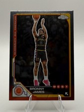 Topps 2025 Chrome McDonald's All American Bronny James Basketball #77