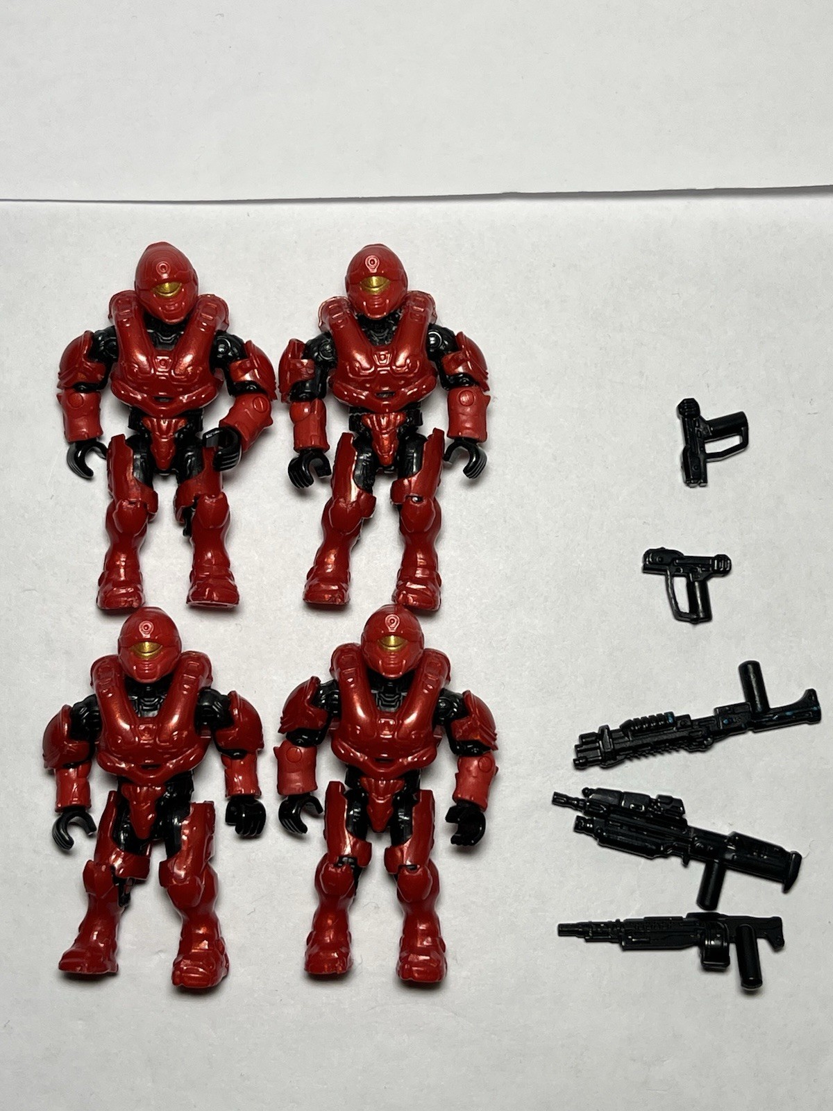 Halo Mega Construx Spartan Athlon Red Lot