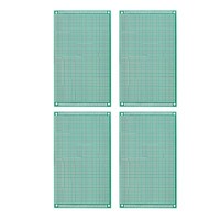 4Er Pack Pcb Leiterplatte Beidseitig Schaltung FüR Diy LöTen 90Mmx150Mm GrüN