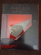 Star Wars The Black Series Titanium Series STAR DESTROYER 24 Hasbro 2015 Disney