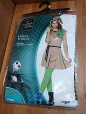 Nightmare Before Christmas Oogie Boogie Costume Childrens Medium 8-10
