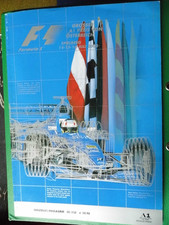 Grosser A1 Preis Österreich Programmheft Formel-1 Spielberg 14. 15. 16.07.2000