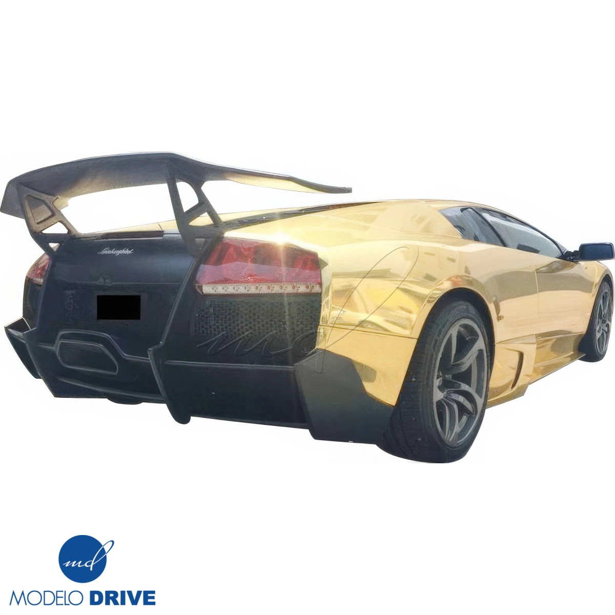 ModeloDrive FRP LP670-SV Rear Bumper for Murcielago Lamborghini 04-11 modelodri