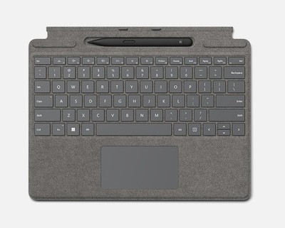 Microsoft Surface Pro Signature Keyboard in Platinum with Slim Pen 2 - NEW