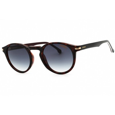Carrera Unisex Sunglasses Havana Plastic Round Full Rim CARRERA 301/S 0086 9K