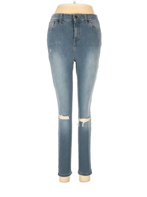 Topshop Women Blue Jeans 30W