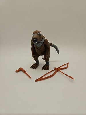 Splinter HARD HEAD With Bow And Cane Teenage Mutant Ninja Turtles TMNT 1988