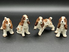 Vintage Ceramic Dog Cocker Spaniel Lot Made In Japan  MCM Salt Pepper Shakers: D