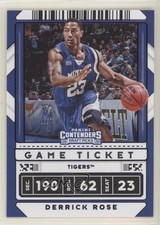 2020-21 Panini Contenders Draft Picks Game Ticket Purple Derrick Rose #4 pm6