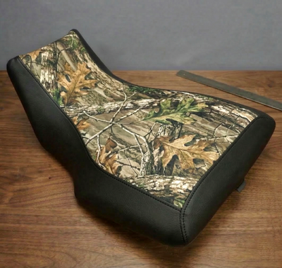 #ad Yamaha Grizzly 660 Seat Cover 2002 To 2008 Models Camo Black Vinyl Seat Cover $41.39