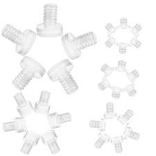 100 Pcs Gummi-Glasabstandshalter Antikollision Rutschfester Brillengriff