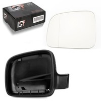 Spiegelglas AsphäRisch GehäUse Set Beheizbar Links FüR VW Caddy III 3 2K 04-10