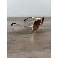 Diane von Furstenberg Gold Gradient DVF 127S 717 Women's Sunglasses EUC