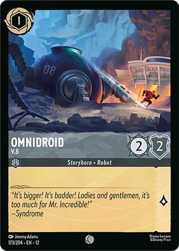 Omnidroid V.10 R 190/204 JA-12 Wilds Unknown Disney Lorcana