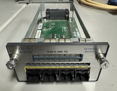 Cisco Catalyst C3KX-NM-1G 4 SFP Ports Network Module For Cisco 3750X And 3650X